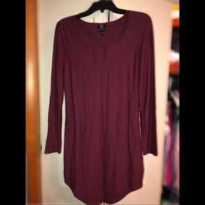 Maroon Body dress